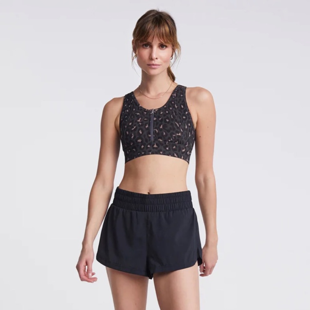Varley Black Kallin Shorts